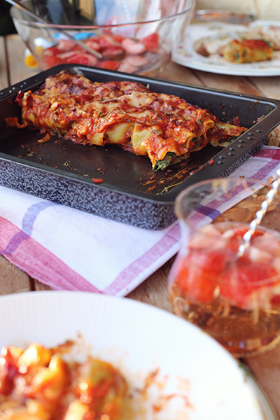Rezept Cannelloni mit Spinat-Ricotta-Füllung Foodblog