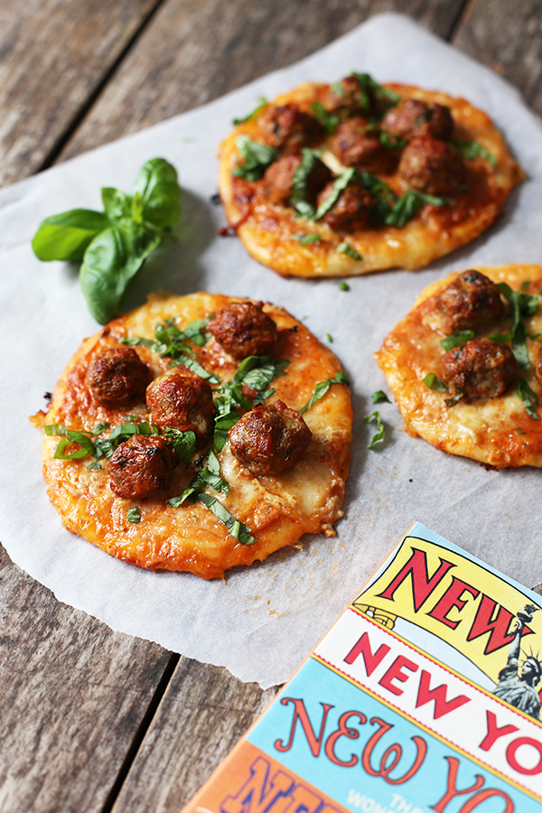 Rezept New York Meatball-Pizza 